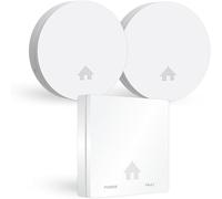 ELRO FF4610 Design-Brandschutz-Kit - 2X Ultraflacher Rauchmelder & Ultraflacher Kohlenmonoxid-Melder mit 10-Jahres-Batterie - Entspricht der europäischen Norm EN14604 und EN50291