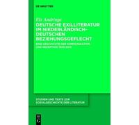 Els Andringa Deutsche Exilliteratur Im Niederländisch-Deutsch (Copertina rigida)