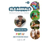 ELS ANIMALS - PRACTICA EL TRAÇ I PINTA! Aprèn a escriure els noms dels animals seguint el traç i pintant els dibuixos!
