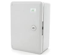 ELS Elektrotechnika Armadietto per circuiti industriali, IP65, piastra di montaggio zincata, con guarnizione perimetrale, alloggiamento a parete, alloggiamento vuoto in plastica ABS, 22x31x14 cm