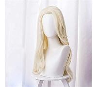 ELSA ANNA KRISTOFF WIGS Snow Queen Principessa Cosplay Wig Wig Resistente Calcio Resistente Capelli Wigs + Wig Cap Elsa