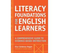 Elsa Cárdenas-Hagan Literacy Foundations for English Learners (Tascabile)