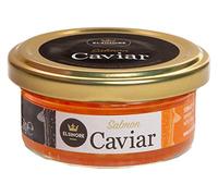 ELSINORE Caviale di salmone refrigerato, 50 g, confezione da 6 barattoli da 50 g