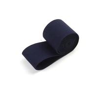 ELSKBRUN 6 Metri 4cm di Larghezza fettuccia Elastica Colore Nylon Elastico Abbigliamento Accessori per Cucire Fai da Te, Blu Navy, 40mm