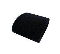 ELSKBRUN Elastici Larghi 2 Metri e 7,5cm per Cucire Accessori di Abbigliamento/Elastico/Elastico, Nero, 75mm