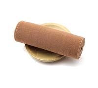 ELSKBRUN Fascia Elastica Colorata da 2 Metri e 10cm, Morbida fettuccia in Gomma Elasticizzata per Vestiti, Accessori per Cucito Fai da Te, Marrone, 10cm