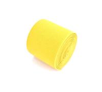 ELSKBRUN Fascia Elastica ispessente di Colore Largo 5 Metri e 4cm per Accessori per Cucire Biancheria Intima Fai da Te, Giallo, 40mm