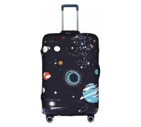 ELSMZXZD Copertura per bagagli da viaggio 3D Galaxy Decor, copertura elastica per trolley, impermeabile e resistente ai graffi, adatta per trolley da 45,7 a 81,7 cm, 3D, XL, Organizer per borse