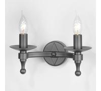 Elstead Applique di ferro battuto WARWICK grafite ELSTEAD
