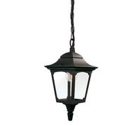 Elstead Chapel Mini lampada a sospensione da esterno, nero ELSTEAD