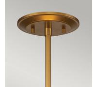 Elstead Lampada a sospensione Ziggy, Ø 40 cm, oro ELSTEAD