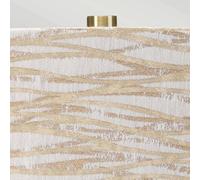 Elstead Lighting Milo lampada da tavolo 1x60 W bianco-ottone-arancione-crema MILO-AB-TL-LANT