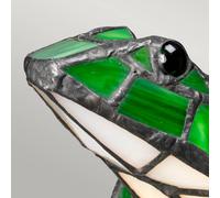 Elstead Lampada decorativa LED a forma di rana in look Tiffany ELSTEAD