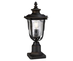 Elstead Lampioncino Luverne con vetro scanalato ELSTEAD