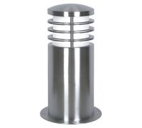Elstead Lampioncino Sandbanks, acciaio inox, altezza 24 cm, E27, IP44 ELSTEAD