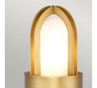 Elstead Lampione Paignton di acciaio inox, ottone ELSTEAD