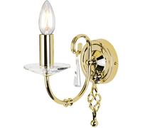 Elstead Lighting Aegean lampada da parete 1x60 W ottone AG1-POL-BRASS