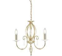 Elstead Lighting Aegean lampada sospesa 3x60 W ottone AG3-POL-BRASS