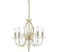 Elstead Lighting Aegean lampada sospesa 5x60 W ottone AG5-POL-BRASS