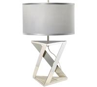 Elstead Lighting Aegeus lampada da tavolo 1x60 W argento-nichel AEGEUS-TL
