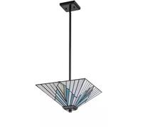 Elstead Lighting Alderley lampada a sospensione, E27 2 luci, TF-ALDERLEY-F-P, Alderley [Lampade per Interni > Lampade a Sospensione]