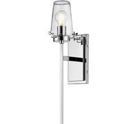Elstead Lighting Alton lampada da parete 1x40 W cromo KL-ALTON1-BATH-CH