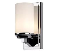 Elstead Lighting Amalia lampada da parete 1x3 W cromo FE-AMALIA1-SBATH