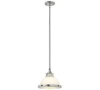 Elstead Lighting Amelia lampada sospesa 1x60 W cromo HK-AMELIA-P-S-CM