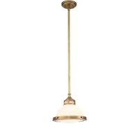Elstead Lighting Amelia lampada sospesa 1x60 W ottone HK-AMELIA-P-S-HB