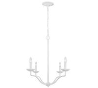 Elstead Lighting Annie lampada sospesa 4x40 W bianco FE-ANNIE4-PSW