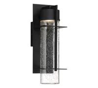 Elstead Lighting Applique Da Esterno LED 1 Luce In Alluminio Vetro Nero IP44