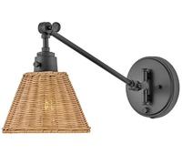 Elstead Lighting Arti lampada da parete 1x60 W nero-beige HK-ARTI-1W-BK-NR