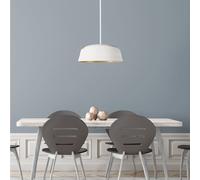 Elstead Lighting Asher lampada a sospensione, E14, FE-ASHER-5P-WHT, Asher [Lampade per Interni > Lampade a Sospensione]