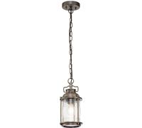 Elstead Lighting Ashland Bay lampada sospesa 1x60 W marrone KL-ASHLANDBAY8-S-BU