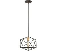 Elstead Lighting Astrid lampada sospesa 1x60 W oro-marrone HK-ASTRID-MP