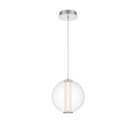 Elstead Lighting Atomo lampada a sospensione, LED 1 luce, QN-ATOMO-1P-PC, Atomo [Lampade per Interni > Lampade a Sospensione]