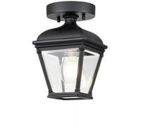Elstead Lighting Bayview lampada da soffitto per esterni 1x60 W nero BAYVIEW-PORCH-BK
