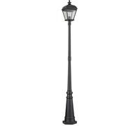 Elstead Lighting Bayview lampada da terra per esterni 1x60 W nero BAYVIEW-5L-BK