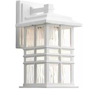 Elstead Lighting Beacon Square lampada da parete per esterni 1x60 W bianco KL-BEACON-SQUARE-S-WHT