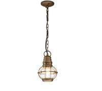 Elstead Lighting Beacon Square lampada sospesa 1x60 W ottone KL-BRIDGEPOINT8S-NBR