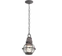 Elstead Lighting Beacon Square lampada sospesa per esterni 1x60 W grigio KL-BRIDGEPOINT8S