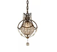 Elstead Lighting Bellini lampada sospesa 1x60 W marrone FE-BELLINI-P
