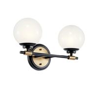 Elstead Lighting Benno lampada a parete, G9, KL-BENNO2-BK-CPZ, Benno [Lampade per Interni > Lampade a Parete]
