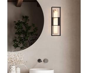 Elstead Lighting Blakley lampada a parete, LED, QN-BLAKLEY-M-BK, Blakley [Lampade per Interni > Lampade a Parete]