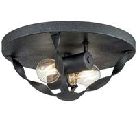 Elstead Lighting Bradbury plafoniera 2x60 W QZ-BRADBURY-F-GK
