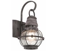 Parete Luci Vetro Acciaio IP44 E27 Vintage Design Lanterna Haustür Cortile Fuori