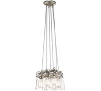 Elstead Lighting Brinley lampada sospesa 6x60 W nichel KL-BRINLEY6-NI