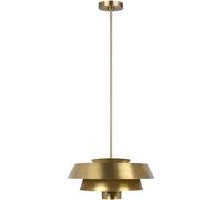 Elstead Lighting Brisbin lampada sospesa 1x60 W ottone FE-BRISBIN-BB