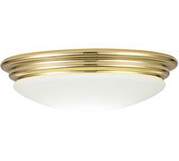 Elstead Lighting Brompton plafoniera 1x5.7 W ottone BATH-BROMPTON-F-PB