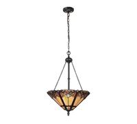 Elstead Lighting Cambridge lampada a sospensione, E27, QZ-CAMBRIDGE-P, Cambridge [Lampade per Interni > Lampade a Sospensione]